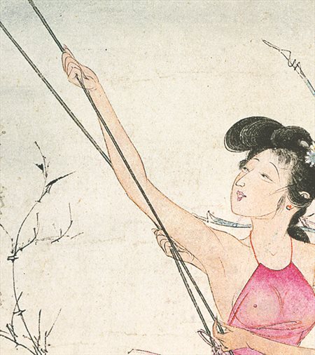新兴-胡也佛的仕女画和最知名的金瓶梅秘戏图